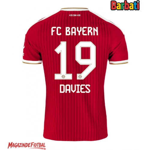 Bayern Munich Alphonso Davies #19 Tricou Fotbal Replică 2026-27 Barbati Acasa Bayern Munich Alphonso Davies #19 Tricou Fotbal Replică 2026-27 Barbati Acasa